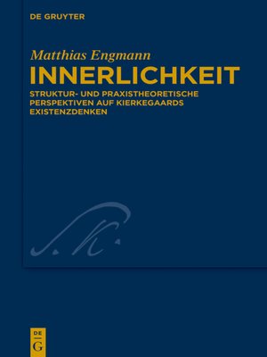 cover image of Innerlichkeit